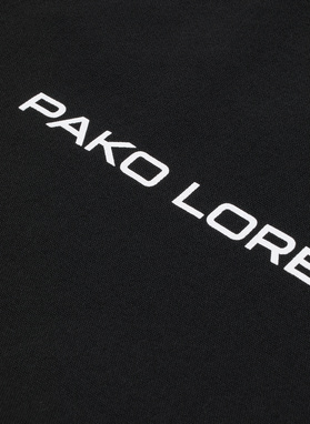 Czarna duża torba materiałowa unisex