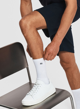 Białe skarpety męskie