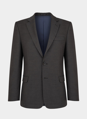 Brązowa marynarka garniturowa P21WP-3G-092-A