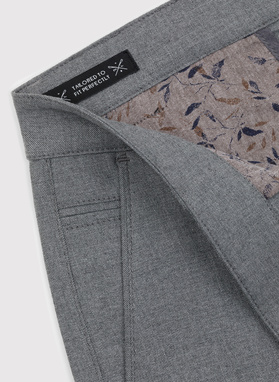 Szare casualowe spodnie męskie