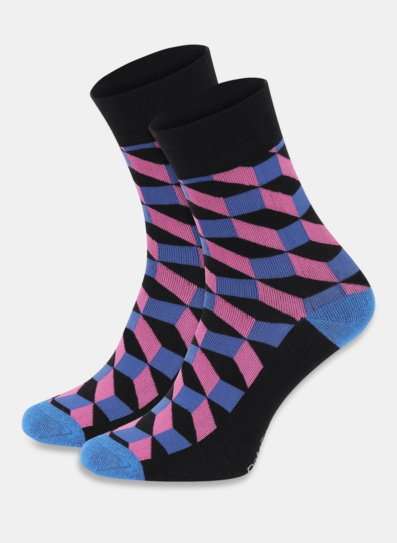 Skarpetki z trójwymiarowym wzorem DDTS9-SX-286-N