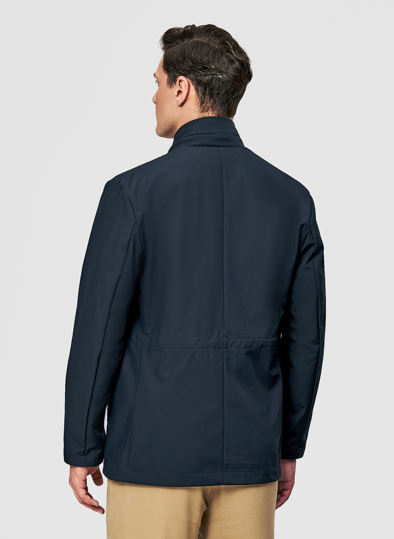 Ciemnogranatowa kurtka męska