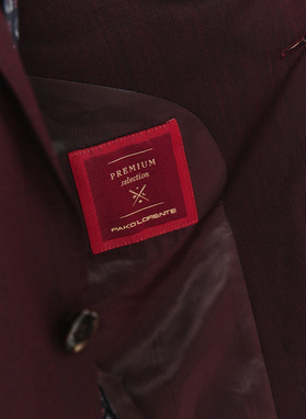 Marynarka garniturowa w kolorze burgundowym