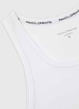 Tank top w białym kolorze, dwupak