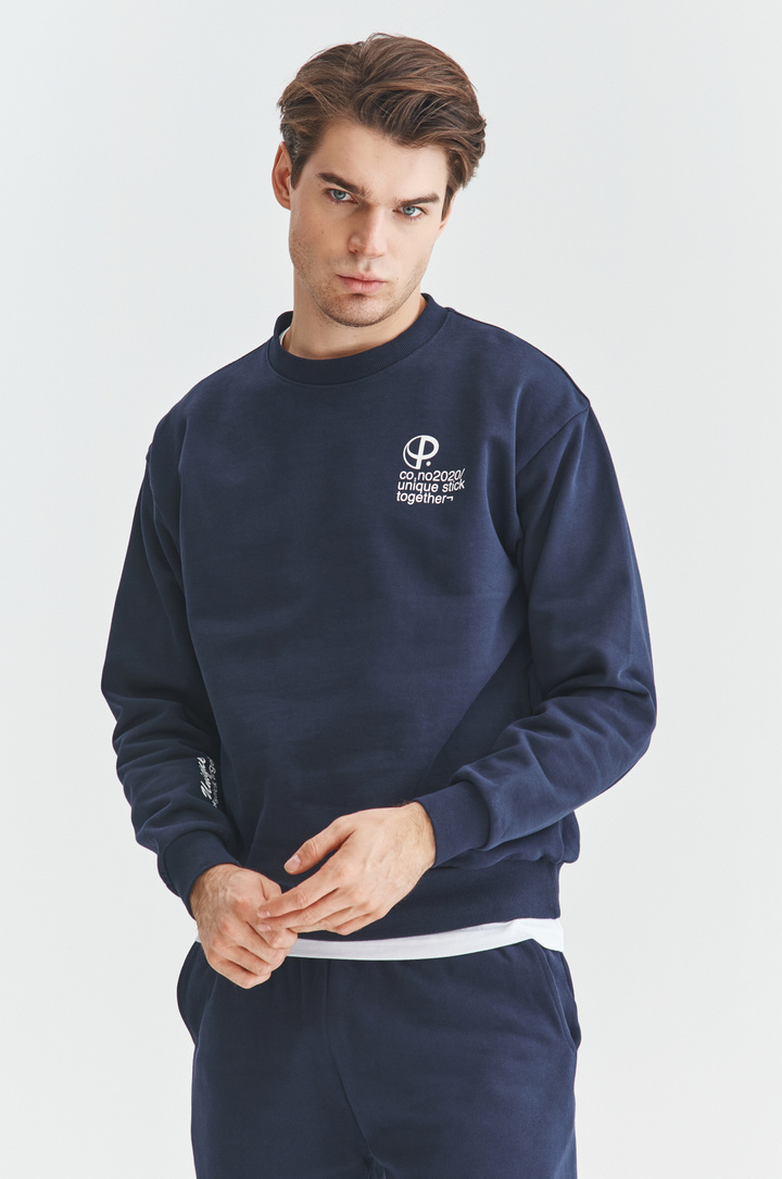 Bluza granatowa C21WF-2B-006-G