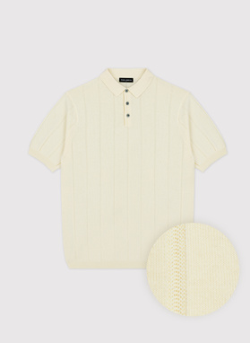 Swetrowe polo w kolorze żóltym