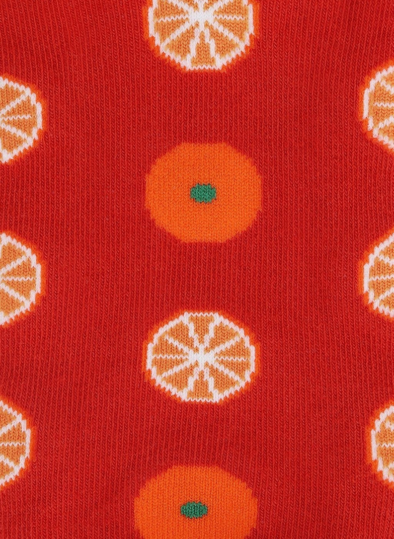 Skarpetki w pomarańcze DDTA9-SX-037-X
