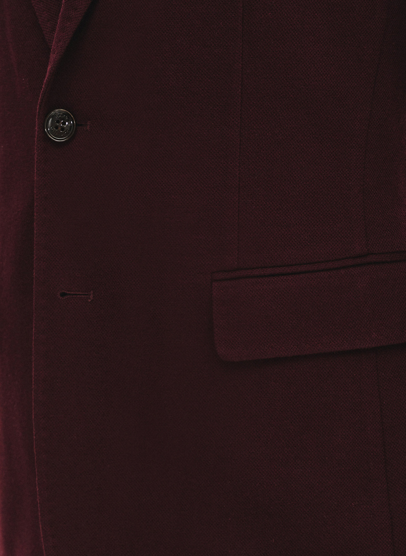 Dzianinowa marynarka w kolorze bordowym