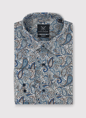 Koszula męska we wzór paisley