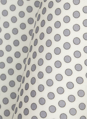 Bawełniana poszetka męska w kropki