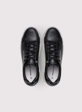 Sneakersy męskie w czarnym kolorze