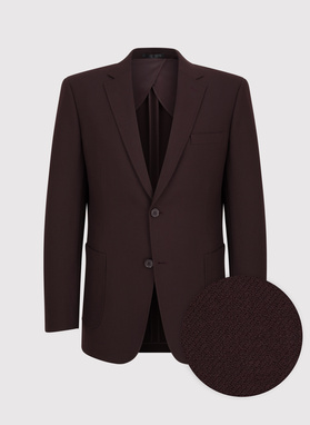 Burgundowa casualowa marynarka męska