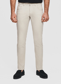 Jasnobeżowe spodnie casual