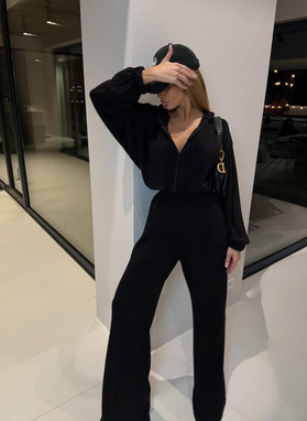 Kombinezon damski MODA o splocie warkocza