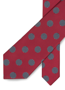Krawat męski PPLM9-KX-318-W
