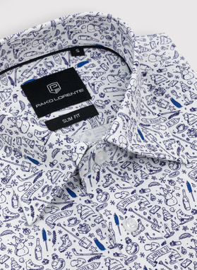 Koszula męska PANCHO PPLM9-1X-611-X