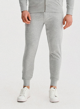 Szare spodnie dresowe