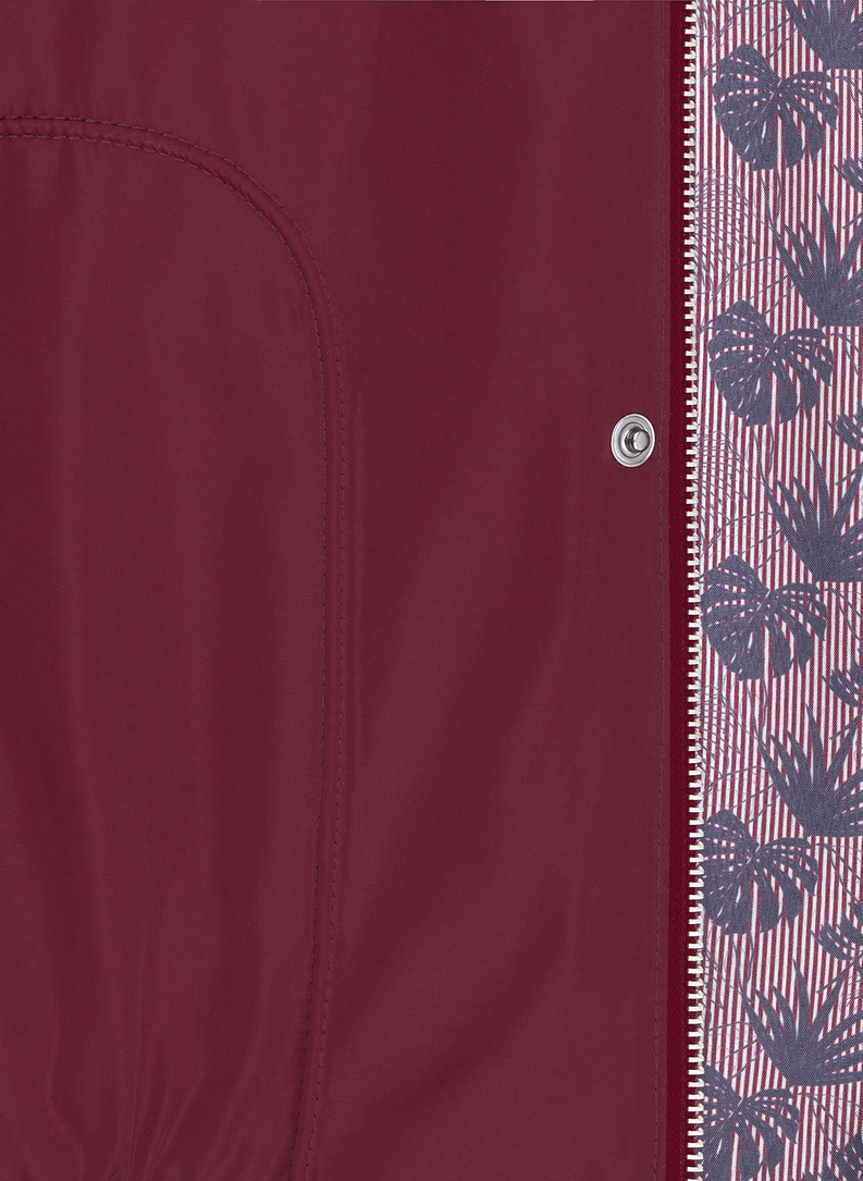 Czerwona krótka kurtka męska