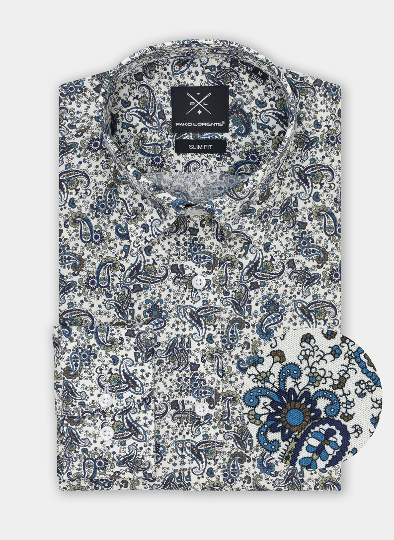 Koszula męska P21WF-1X-181-X-S