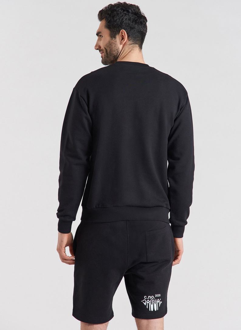 Czarne szorty oversize C21SF-WS-002-C