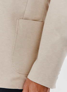 Casualowa marynarka męska w kolorze beżowym