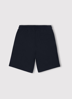 Granatowe szorty dresowe