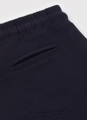 Granatowy dres męski