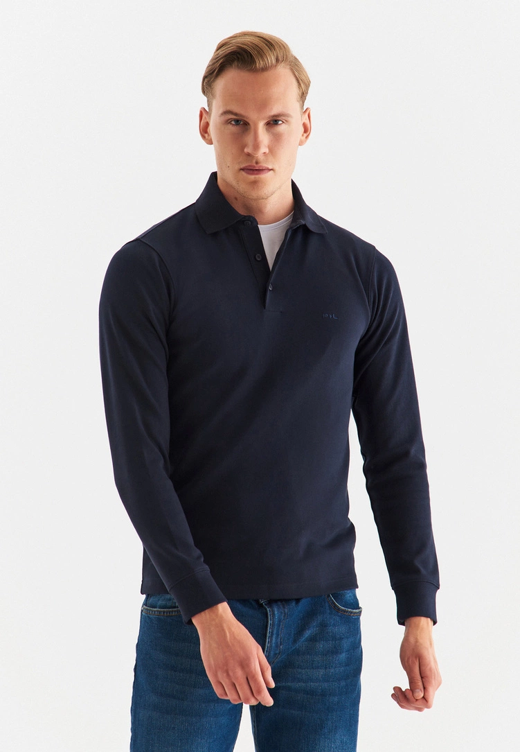 Long sleeve męski P22WF-TL-001-G-0 - zdjecie nr 1