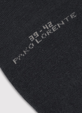 Czarne skarpetki stopki trójpak