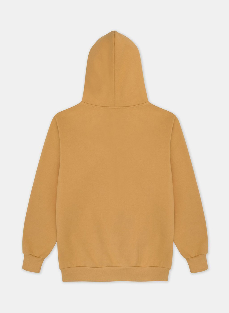 BLUZA Z KAPTUREM MUSZTARDOWA C20WF-2K-003-Y