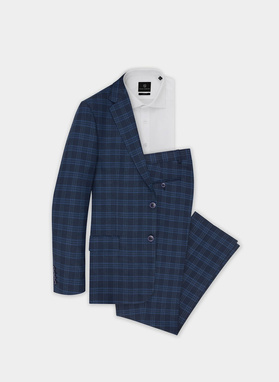 Spodnie męskie garniturowe GUADALUPE P20SF-6G-022-G