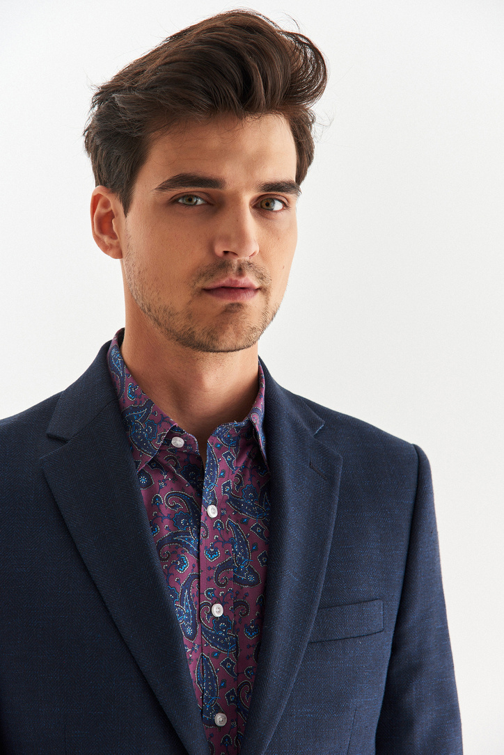 Marynarka męska P22WP-3X-030-G-S