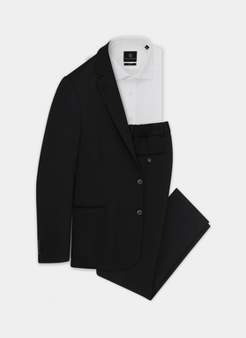 Spodnie męskie garniturowe M21SF-6G-052-C