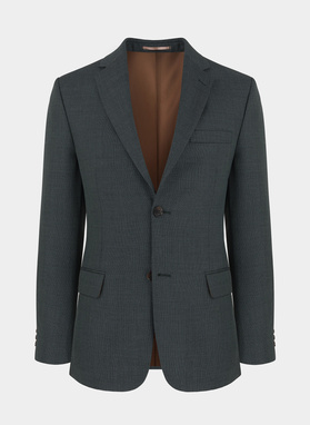 Zielona marynarka garniturowa P22SP-3G-002-Z-S