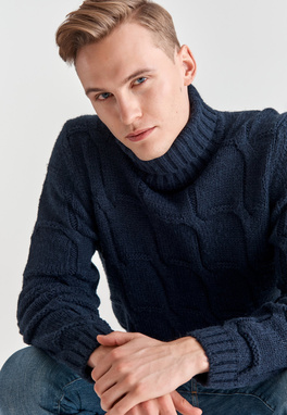 Sweter męski P21WF-2X-012-G