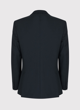 Granatowa marynarka garniturowa