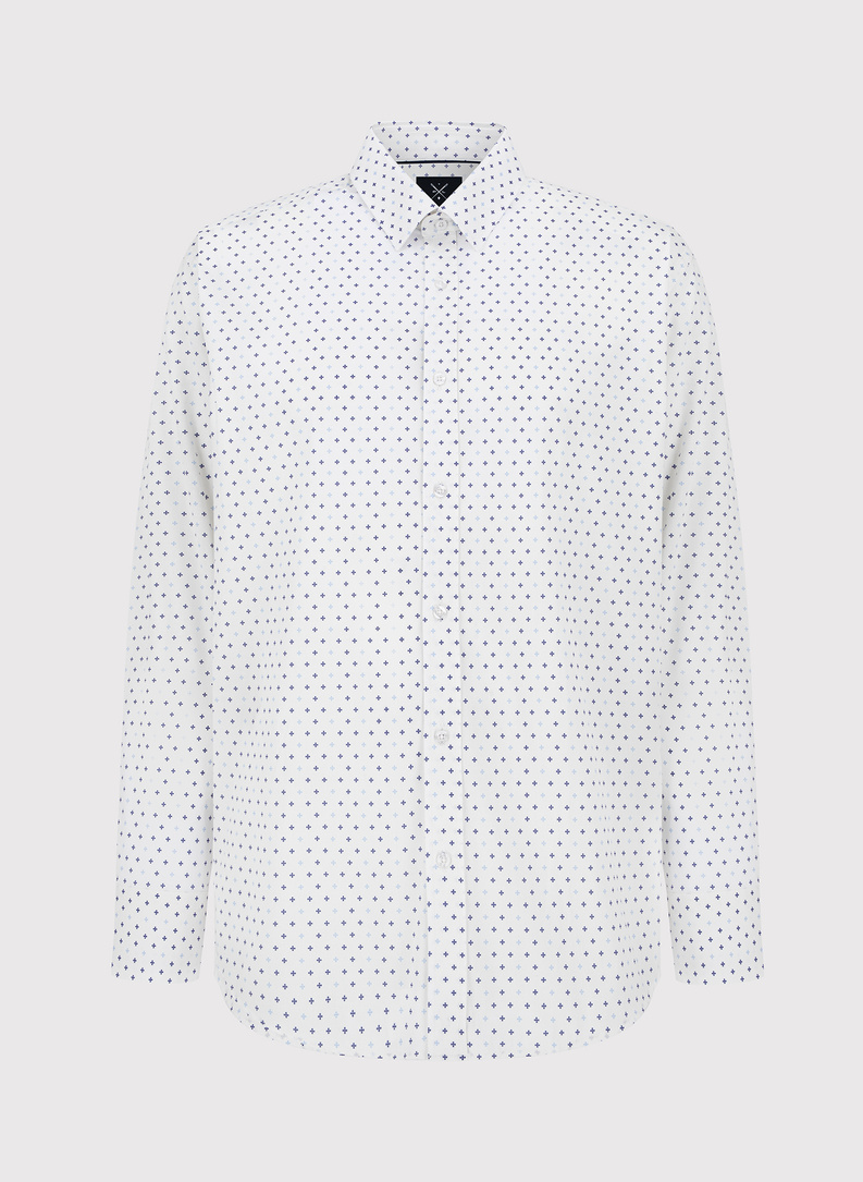 Koszula męska w mikrowzór