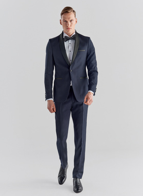 Spodnie smokingowe P000B-6S-002-G-S