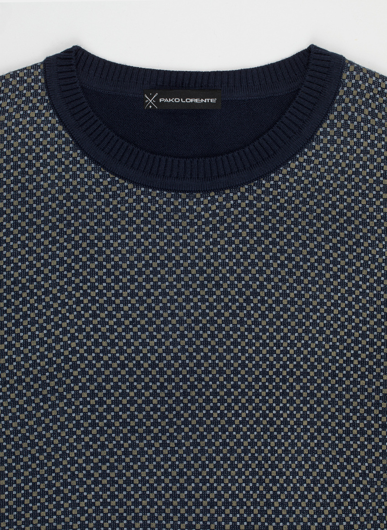 Sweter męski P21WF-2X-015-G