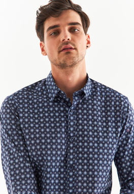 Koszula męska P22WF-1X-011-G-S