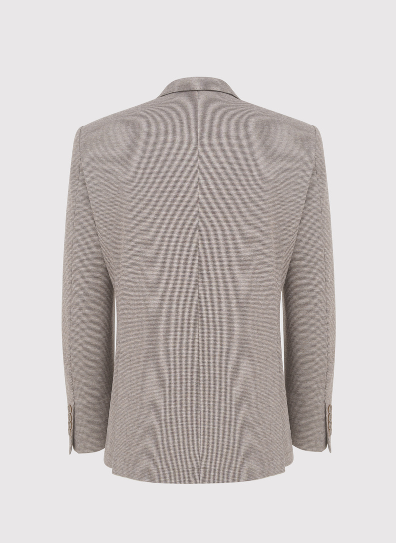 Beżowa marynarka męska