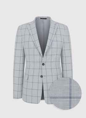 Szara marynarka casualowa