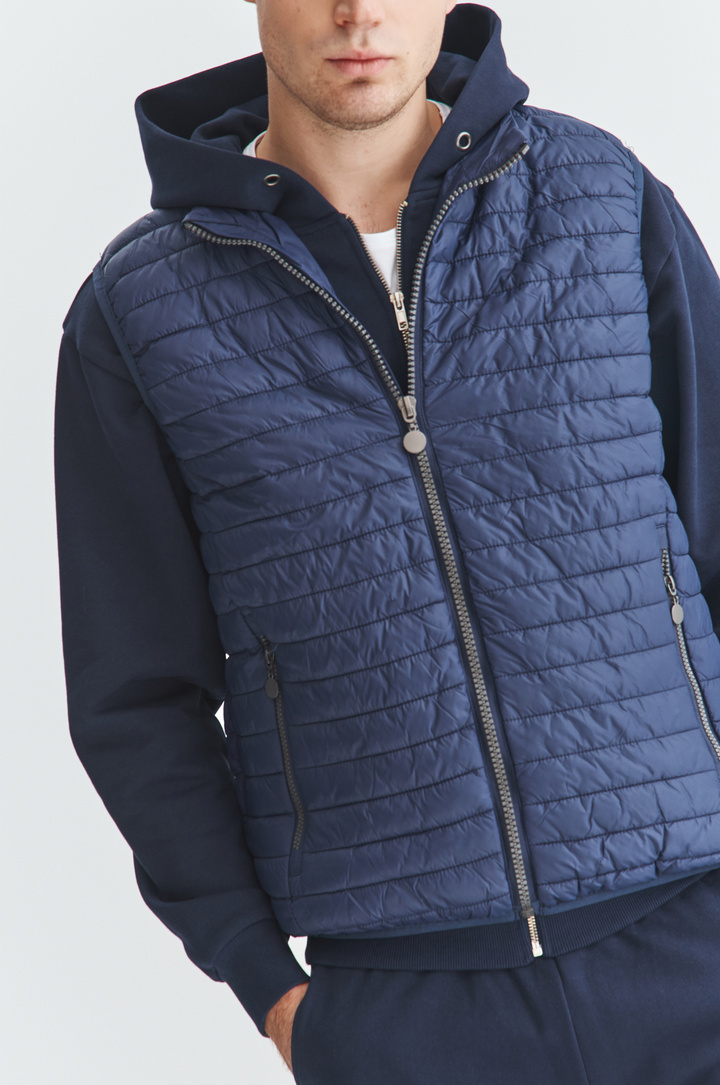 Kamizelka męska puchowa P21WN-8X-038-G