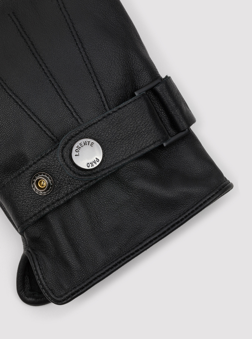 Eleganckie skórzane rękawiczki męskie