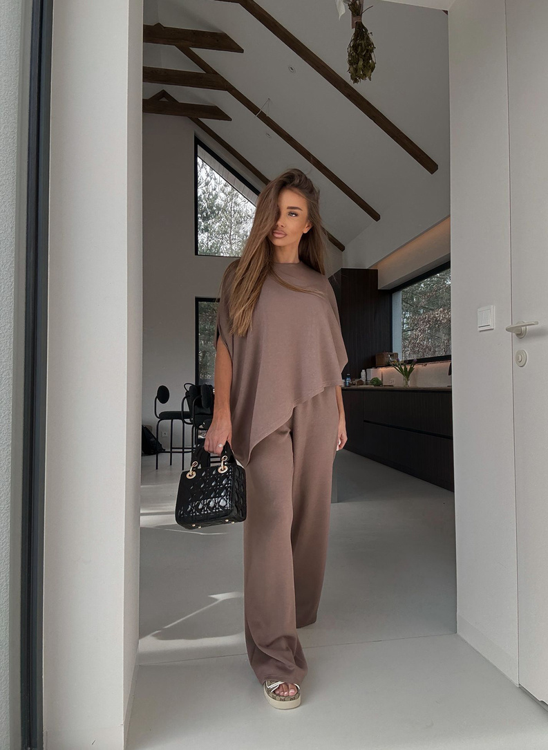 Komplet damski GEO mokka