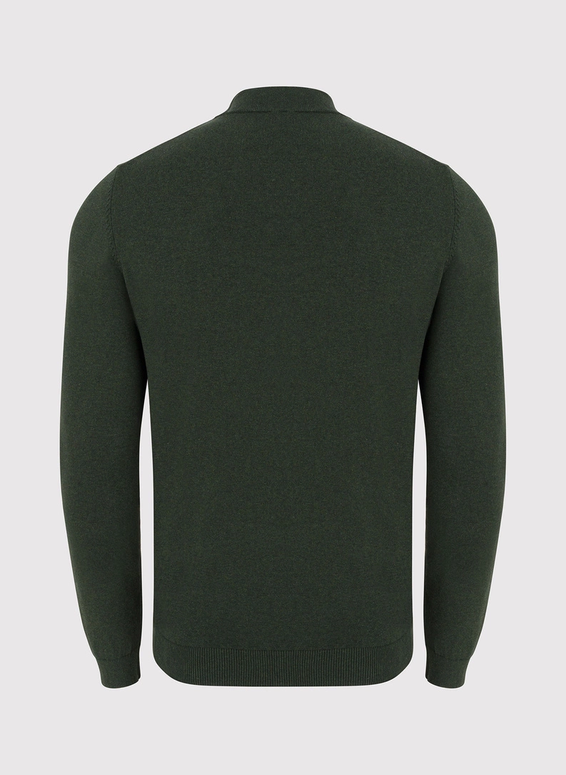 Półgolf męski zielony P22WF-2X-007-Z-0