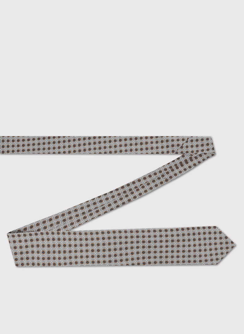 Szary zestaw w mikrowzór