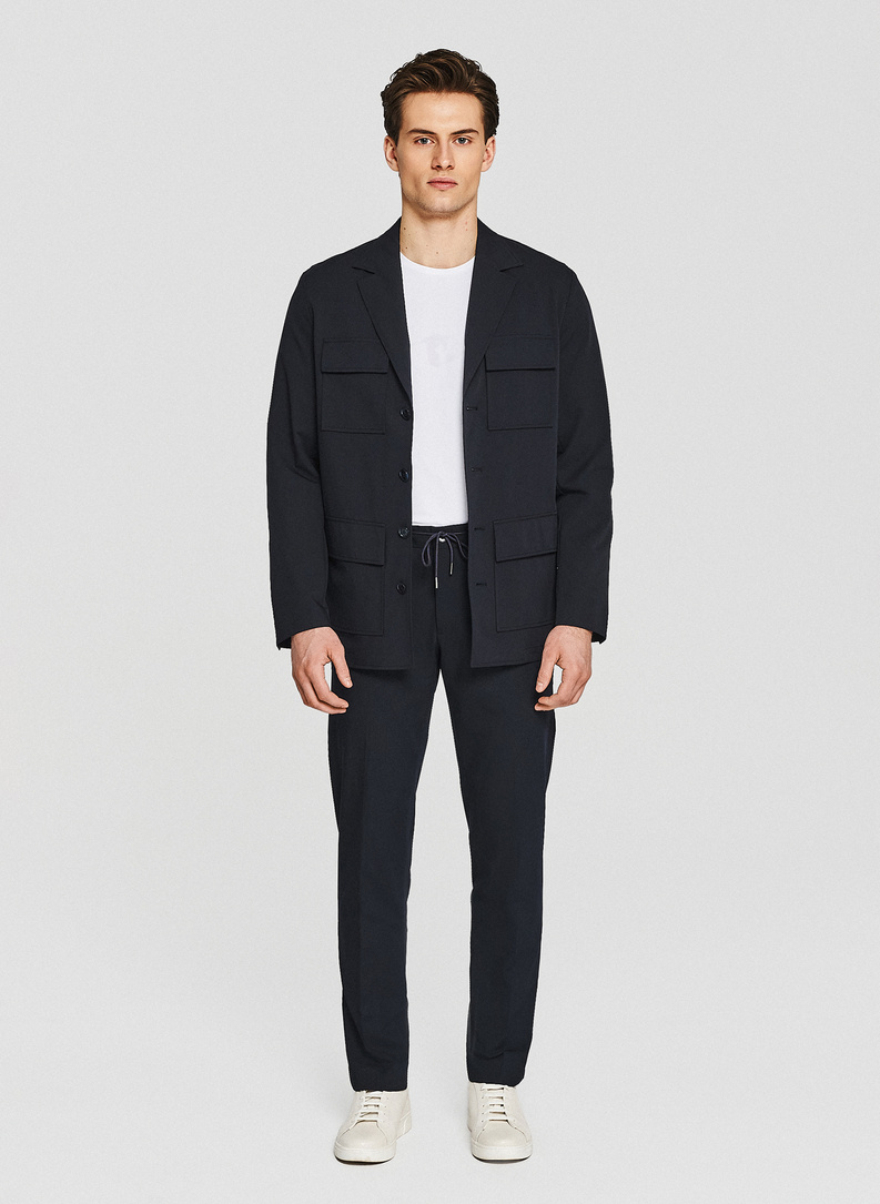 Marynarka męska z kieszeniami 