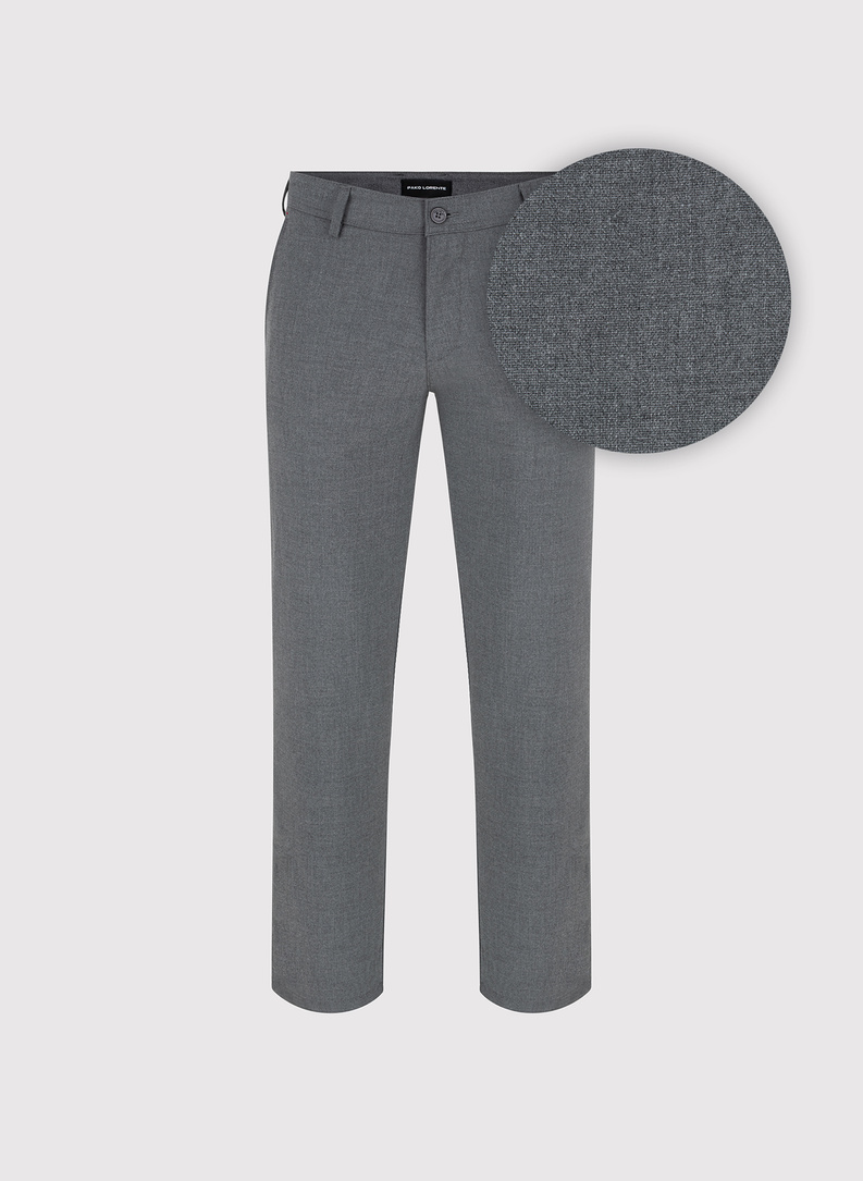 Ciemnoszare spodnie casual