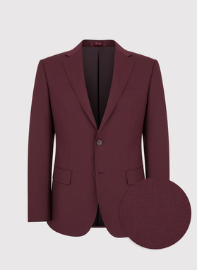 Marynarka garniturowa w kolorze burgundowym